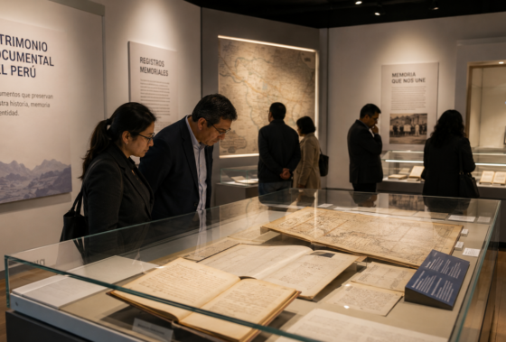 Exposición Tesoros documentales del Perú