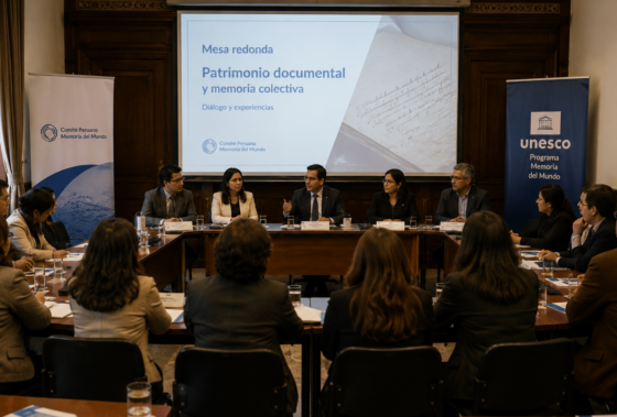 Mesa redonda sobre patrimonio documental